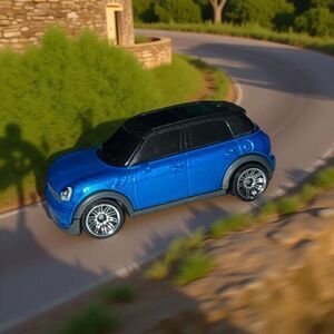 Matchbox 2011 Mini Countryman Blue Die Cast Car 1:64